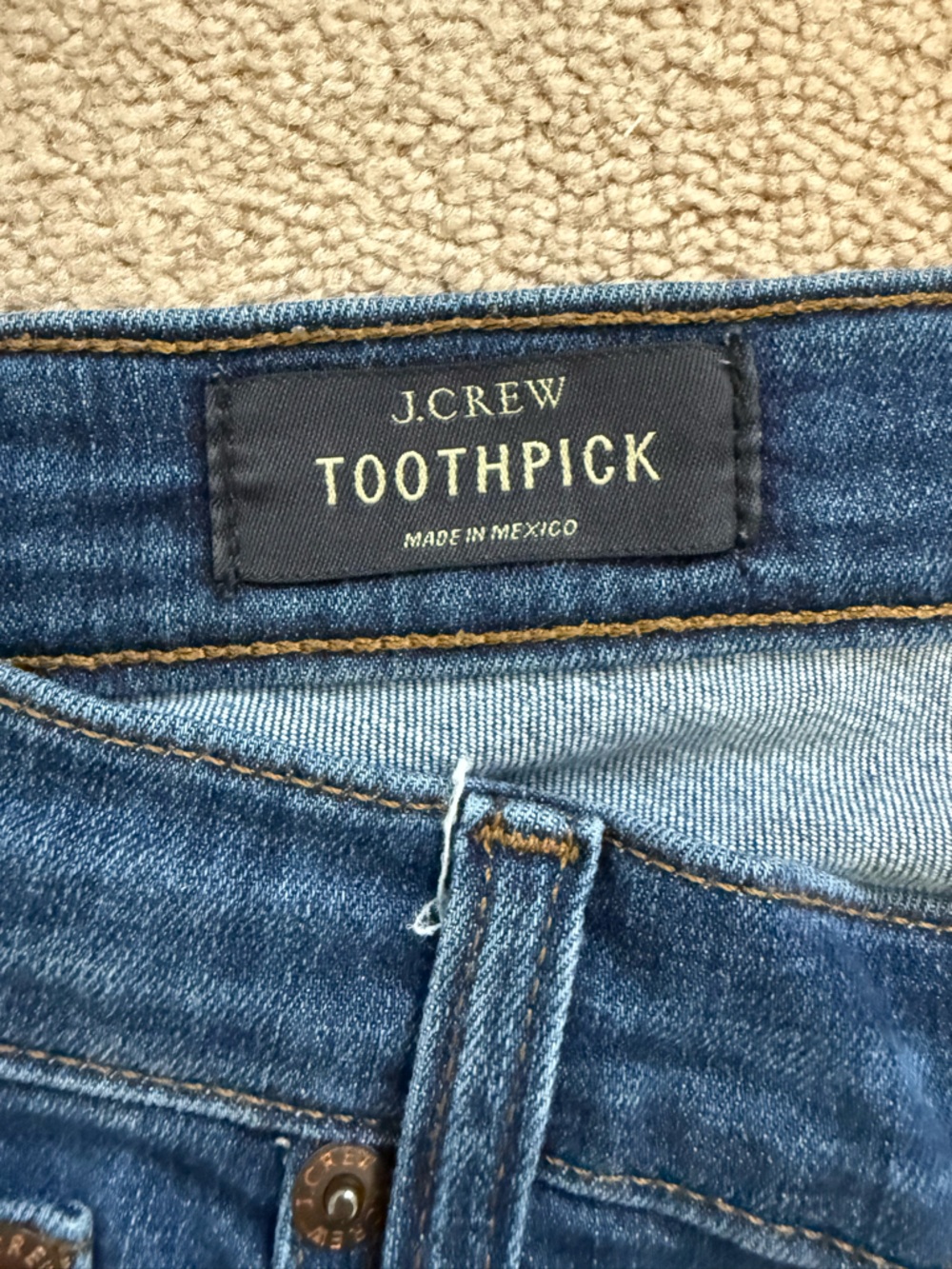 J.Crew Toothpick Ankle Jean size 28 - Picture 3 of 6